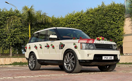 Land Rover Range Rove Car Hire For Wedding