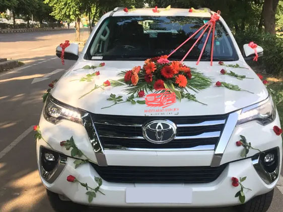 Toyota Fortuner SUV Hire For Wedding